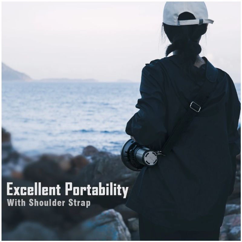 IMALENT MS32 200000 Lumen LED High Power Flashlight with Multiple Lighting Modes for Outdoor Adventures