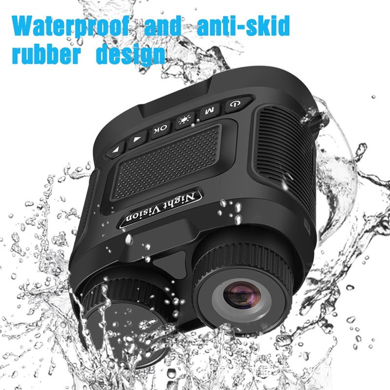 DT29 Night Vision Binoculars 850nm Infrared 1080P HD 8X Digital Zoom for Outdoor Wildlife Observation
