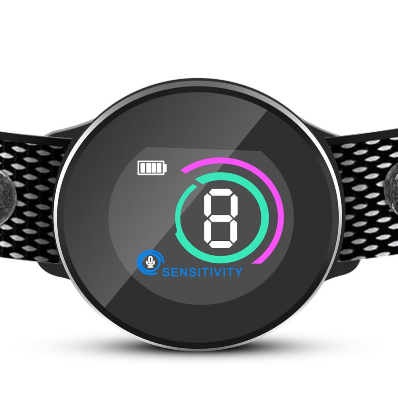 Color Screen Stopper Trainer with Bark Detection Algorithm Humane Dog Training Device for Effective Results