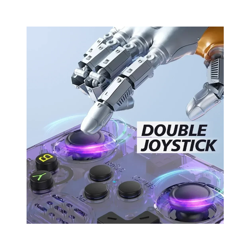 R36S Retro Handheld Video Game Console 3.5-inch Screen 10000 Classic Games Linux System Portable Gaming