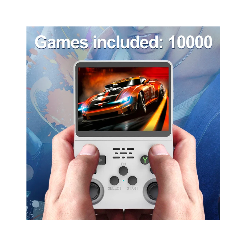 R36S Retro Handheld Video Game Console 3.5-inch Screen 10000 Classic Games Linux System Portable Gaming