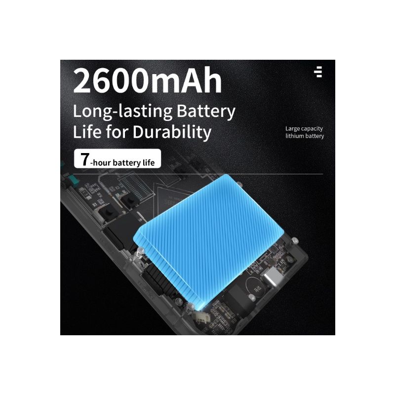 ANBERNIC RG35XX Retro Handheld Game Console Vibrant IPS Screen PSP Support for Nostalgic Gameplay in Gray