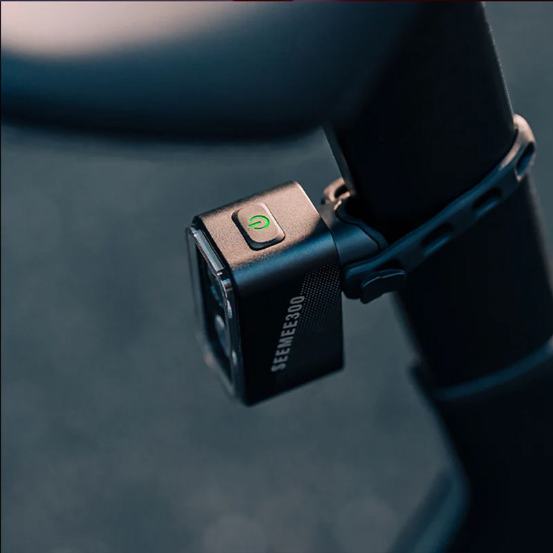 Magicshine SEEMEE300 Smart Tail Light with 300 Lumens 360° Visibility IPX6 Waterproof Cycling Safety Light