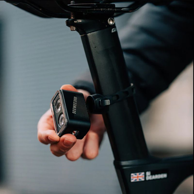 Magicshine SEEMEE300 Smart Tail Light with 300 Lumens 360° Visibility IPX6 Waterproof Cycling Safety Light