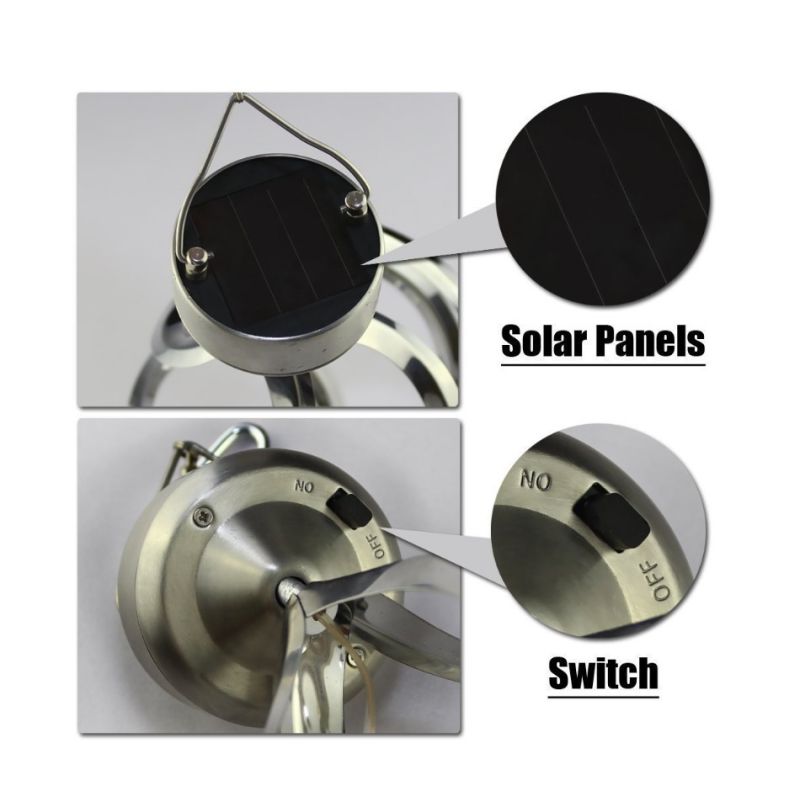 Enchanting Solar Lights Outdoor Decorations Wind Chimes LED Color Changing for Garden Parties Durable Design