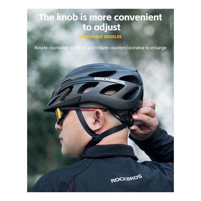 ROCKBROS ULTRALIGHT Bicycle Helmet Shock Resistant Breathable for MTB Road Cycling with Ventilation System