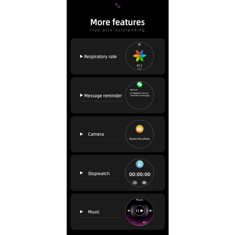 W11 Smart Watch 132 HD Heart Rate Blood Sugar ECG Body Temperature Fitness Bracelet for Health Monitoring