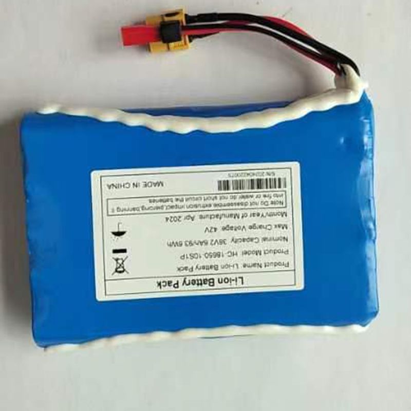 36V Li-Ion Electric Skateboard Battery 10S1P High Voltage Battery Rechargeable Performance Battery