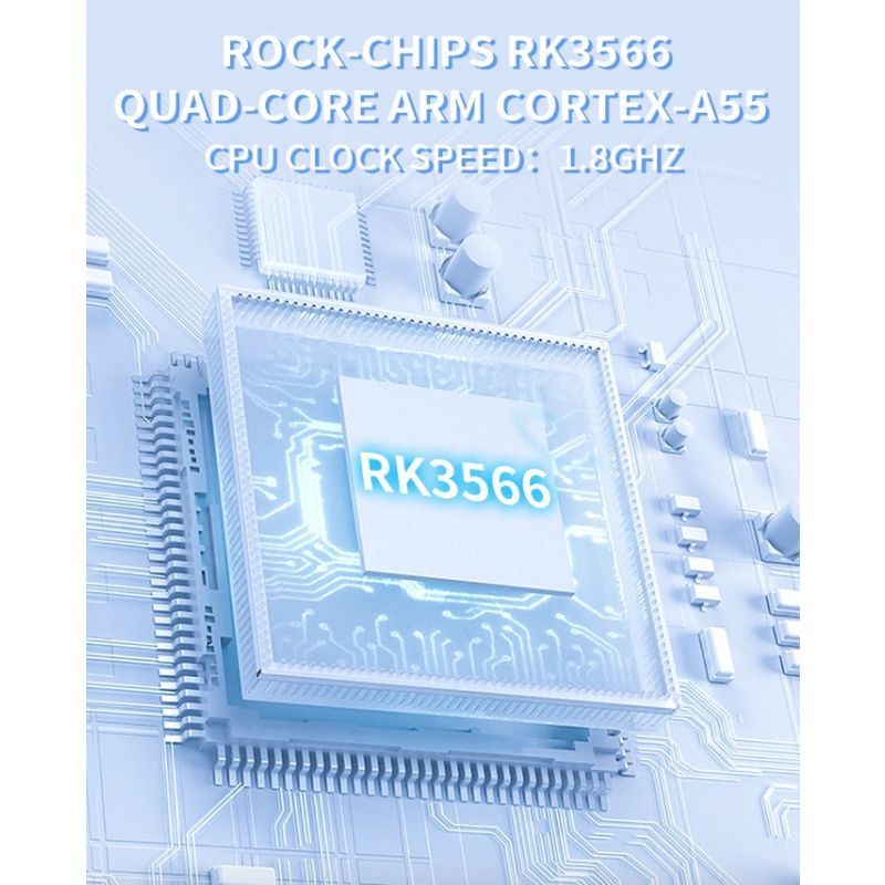 POWKIDDY X55 Handheld Game Console Retro Gaming 5.5 Inch Screen IPS Display RK3566 Processor Gaming on the Go