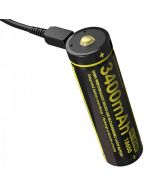 NITECORE NL1834R 3.6V High Performance Micro-USB 18650 Rechargeable battery