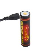 TrustFire 18650 3400mAh 3.7V Micro USB Rechargeable Li-ion battery