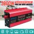 Pure Sine Wave Inverter 3000W 2200W 1600W 1000W Durable Aluminum-Magnesium Design High Efficiency Camping Power