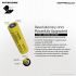NITECORE 21700 Intelligent Battery System ML21 Magnetic Light MPB21 Power Bank 5000mAh High Performance Battery