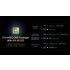 Nitecore MH12 Pro USB-C Rechargeable Flashlight 3300 Lumen High-Intensity Beam for Night Hikes and Adventures