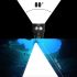 B12 LED Diving Flashlight Bright Dive Light for Underwater Photography IPX8 Waterproof Scuba Dive Lantern