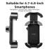 ROCKBROS Bicycle Phone Mount Secure 360° Rotate Shockproof Holder 4.7-6.8 Inch for Bike and E-bike Adventure