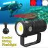 D10 Super Bright Diving Flashlight 100m IPX8 Waterproof with 3 Color Settings for Underwater Photography
