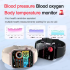 ET585 ECG+PPG AI Health Diagnose Smart Watch Men Women Clock Blood Lipid BP Uric Acid Heart rate 