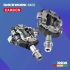RACEWORK MTB Pedal Self-Locking SPD Durable Lightweight Carbon Chrome Steel for Mountain Bike Trail Riding