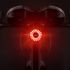 Smart Bike Tail Light Brake Induction Bicycle Tail Light Bike Seatpost Saddle Rear Light Waterproof USB Charging Cycling Taillight