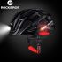 ROCKBROS Light Cycling Helmet Ultralight Helmet with Integrated Safety Lighting and USB Charging for Comfort