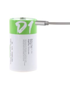 D1 Type-C Rechargeable battery 1.5V 12000mWh USB charging li-ion batteries