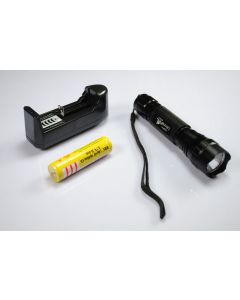 UltraFire WF-501B XML U2 LED Flashlight+ 18650 Battery+Charger