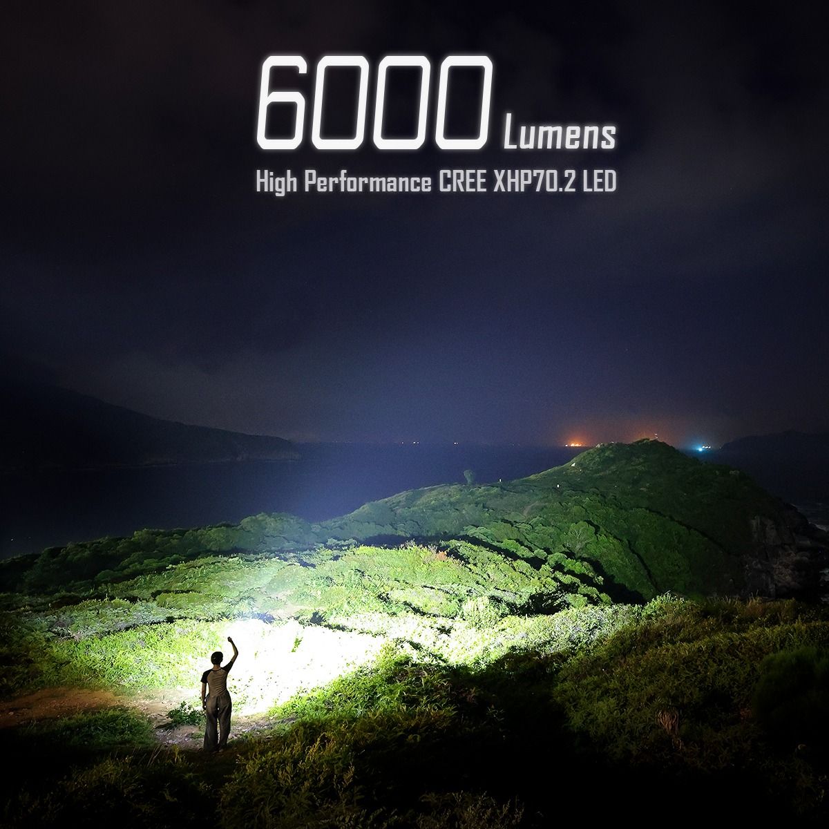 IMALENT BL70 6000 Lumens Type-C Rechargeable LED EDC Flashlight
