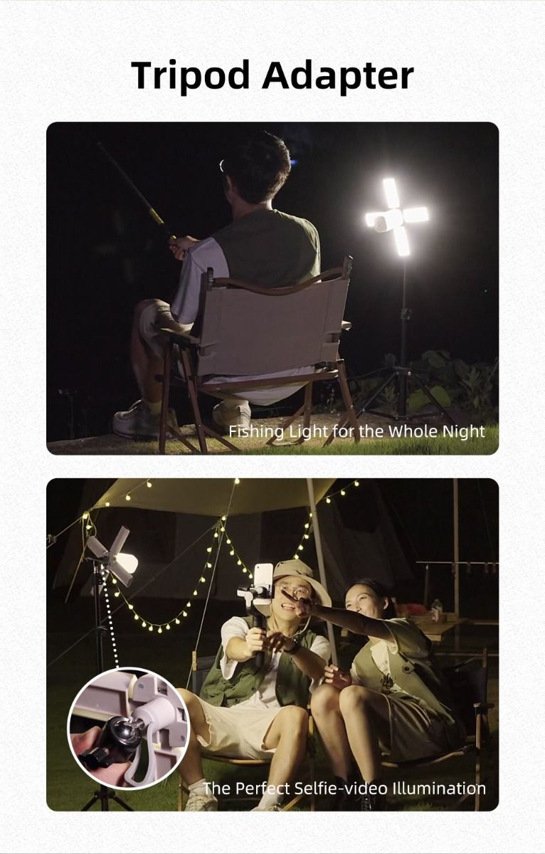 Klarus CL2 750 Lumen Freefolding Camping Light Portable Eye-caring Versatile Lamp with 7 Light Modes