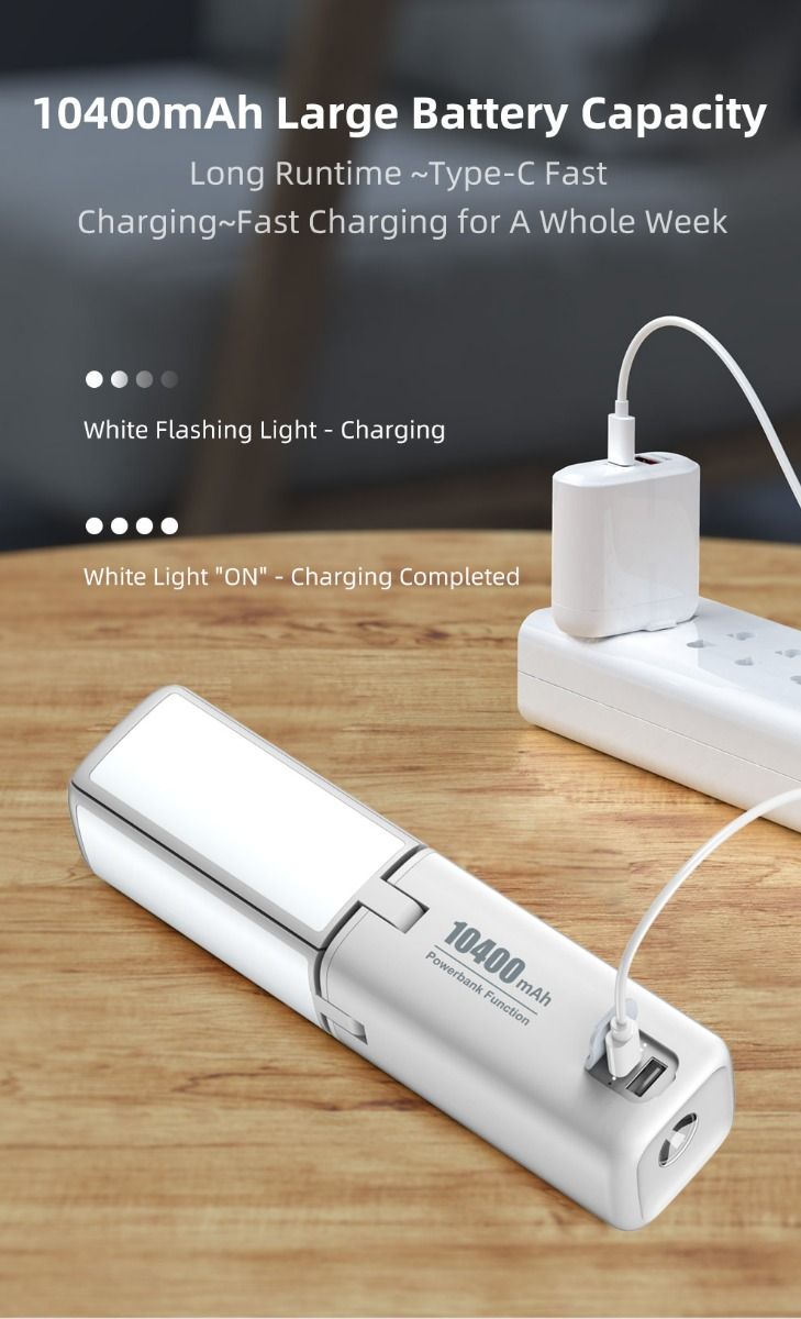 Klarus CL2 750 Lumen Freefolding Camping Light Portable Eye-caring Versatile Lamp with 7 Light Modes