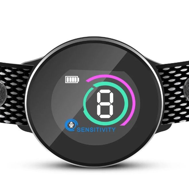 Smart Automatic Anti Barking Dog Collar Rechargeable Design with Intelligent Bark Recognition Humane Solution