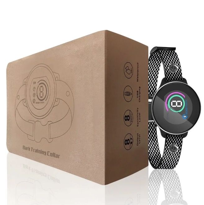 Smart Automatic Anti Barking Dog Collar Rechargeable Design with Intelligent Bark Recognition Humane Solution