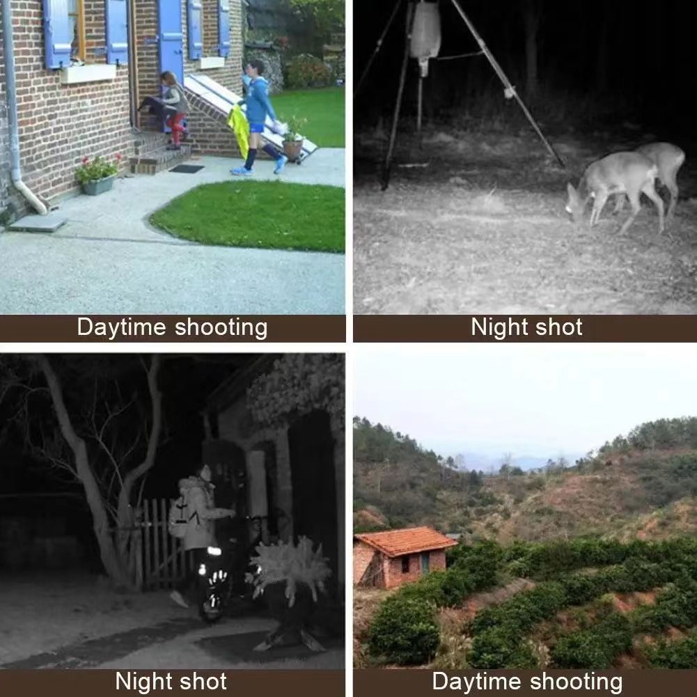 Hunting Trail Camera 940nm Infrared Night Vision Fast Trigger Speed for Wildlife Observation and Security