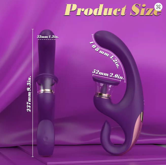 Tongue Sex Toy Sucking Vibrator for Clitoral G Spot Stimulation, Adult Sex Toys for Women Couple