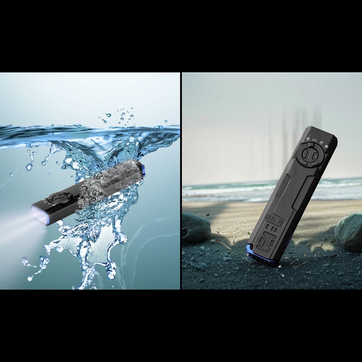 IMALENT GR35 2800 Lumens LED EDC Flashlight(Red)