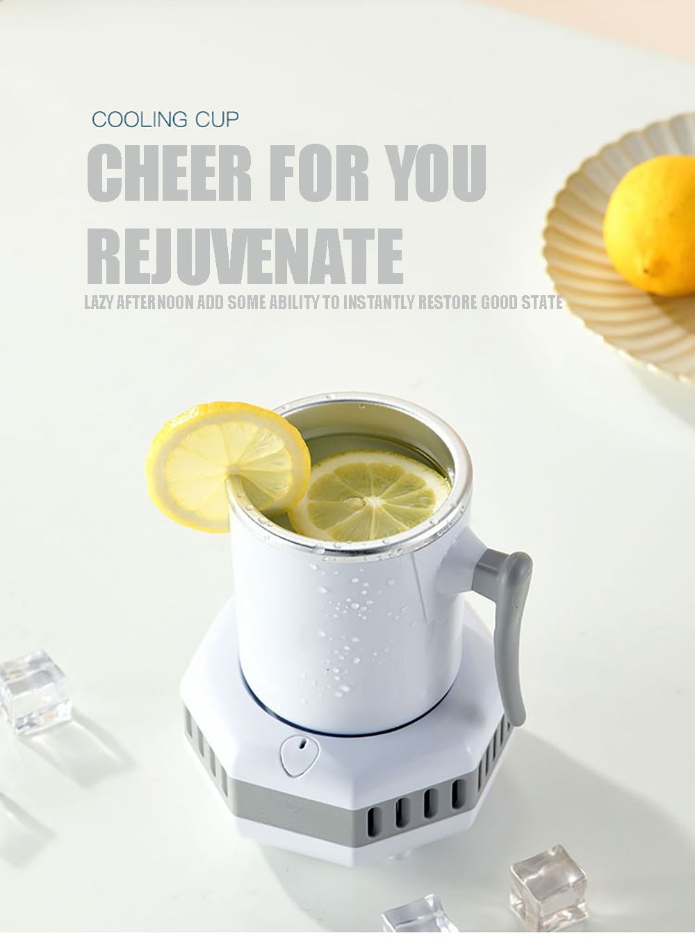 Portable Refrigerator Electric Drink Cooler Fast Cooling Kettle Summer Party Essentials for Ice-Cold Beverages