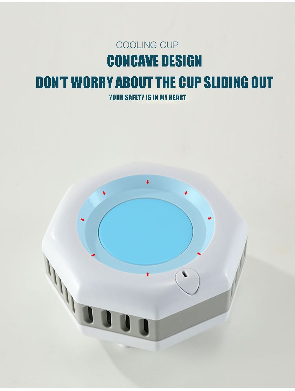 Portable Refrigerator Electric Drink Cooler Fast Cooling Kettle Summer Party Essentials for Ice-Cold Beverages