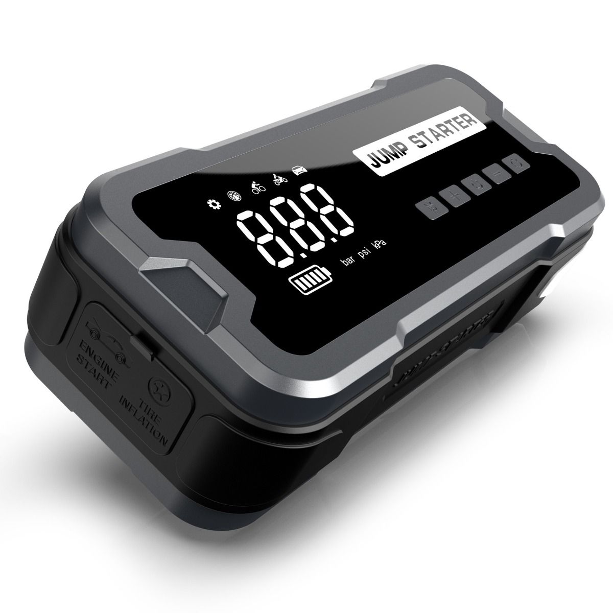 Jump Starter Power Bank Portable Charger with 2000A Peak Current Compact Design for Car Battery Troubles