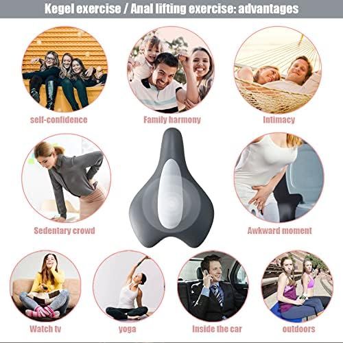 Pelvic Floor Strengthening Device Women,Pelvic Floor Muscle Training,Pelvic Floor Physical Therapy Use for Bladder Control and Pelvic Floor Exercise for Women and Men