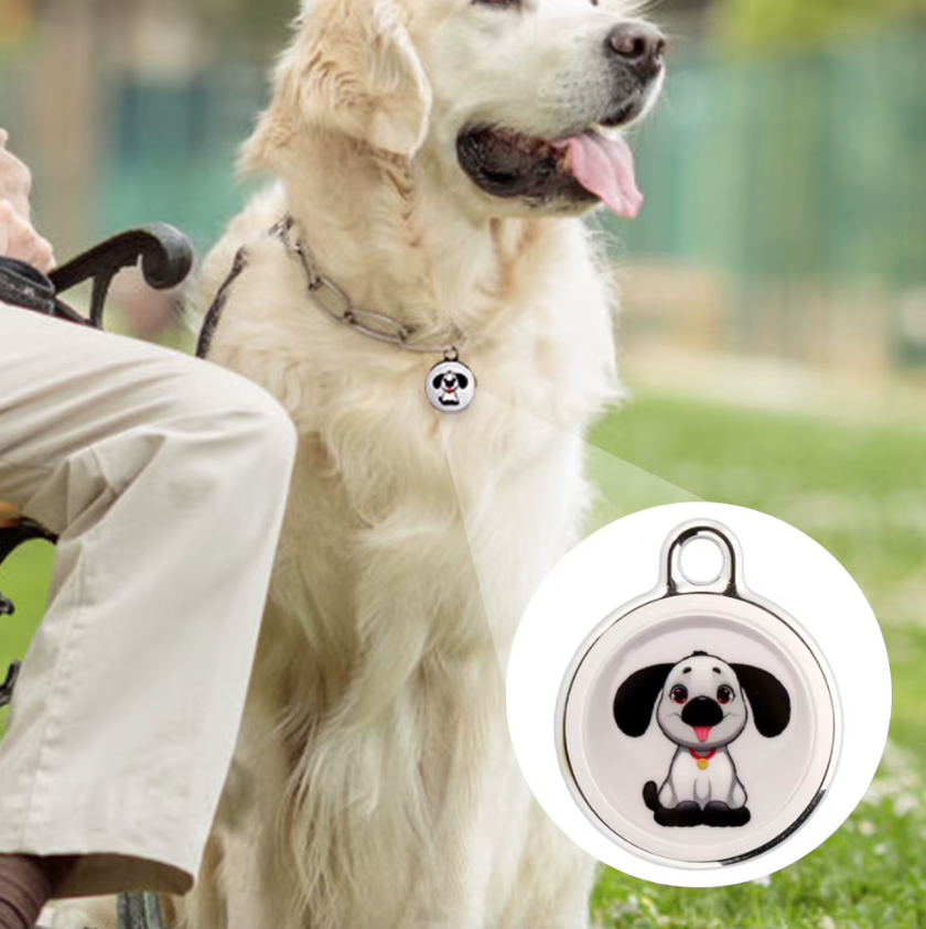 Innovative Dog Tracker Airtag Dog Collar Real-Time Location Bluetooth Tracking Pet Owner Essentials