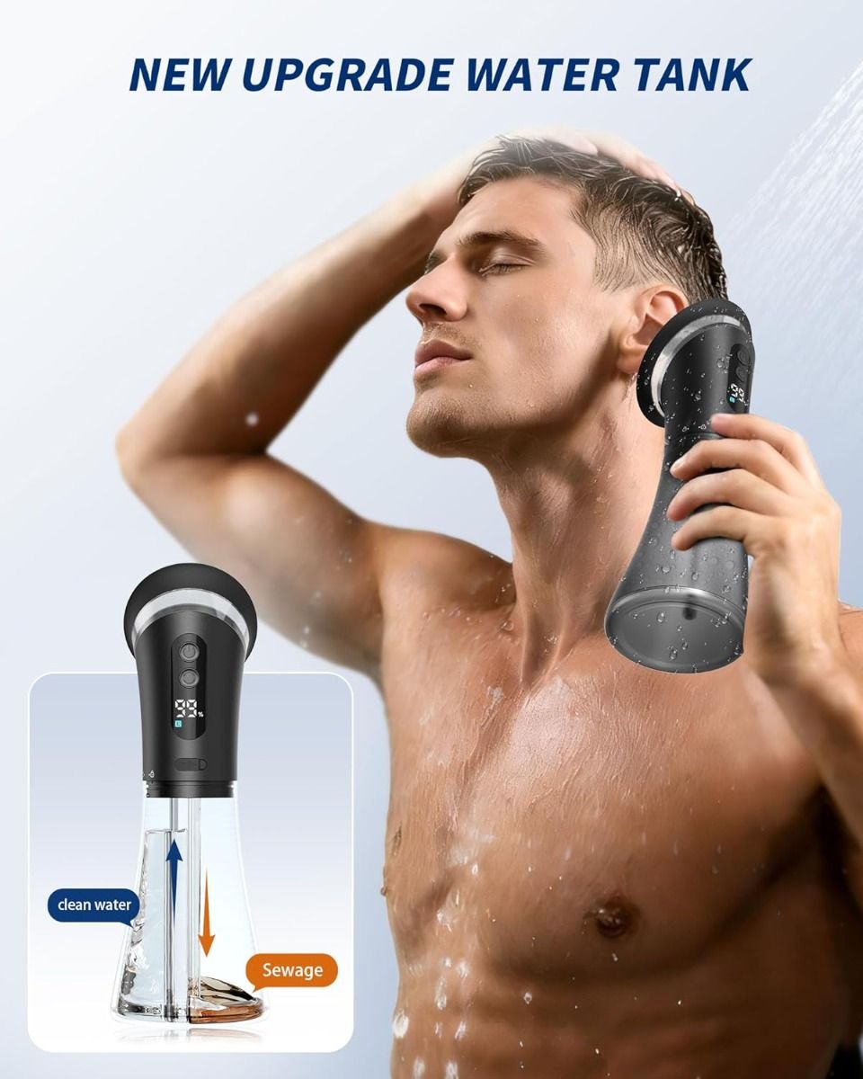 Ear Wax Removal Kit, Electric Ear Wax Removal Tool for Tinnitus Relief, Safe & Gentle Ear Cleaner with Ear Irrigation Flushing System, Ipx7 Earwax Removal for Adults
