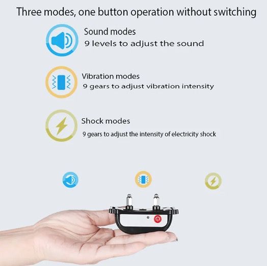 Pet Wireless Electronic Fence Smart Dog Training Device Two-in-One Ergonomic Anti-Barking Collar 2025