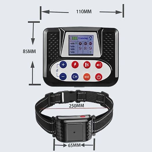 Pet Wireless Electronic Fence Smart Dog Training Device Two-in-One Ergonomic Anti-Barking Collar 2025